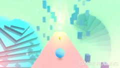 Swipe Rolling - Unlimited Road, Ball and Run - screenshot 1