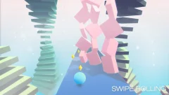 Swipe Rolling - Unlimited Road, Ball and Run - screenshot 2