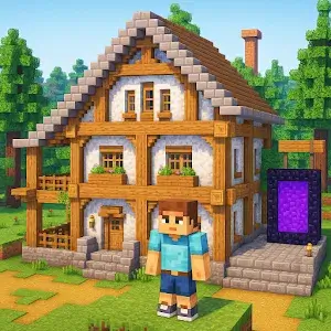 Craft City Block Building - app icon