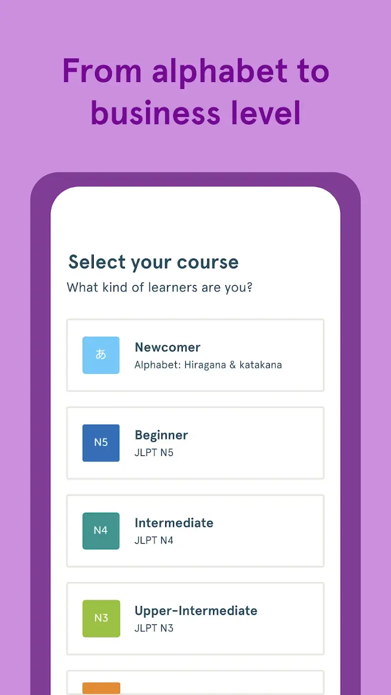 Bunpo Learn Japanese - screenshot 3