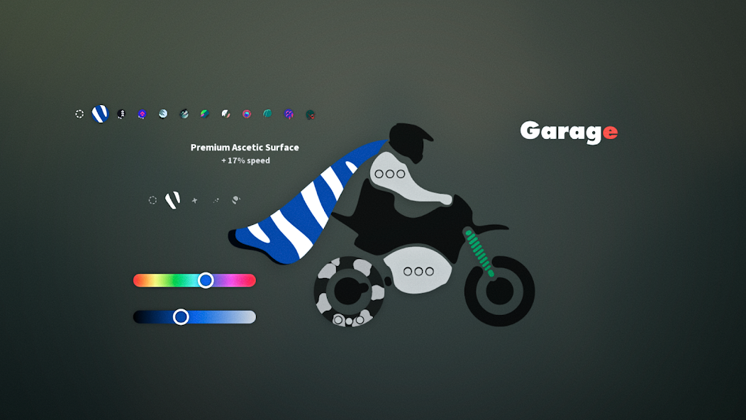 Psebay: Gravity Moto Trials - screenshot 2