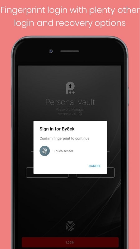 Personal Vault PRO APK - screenshot 1