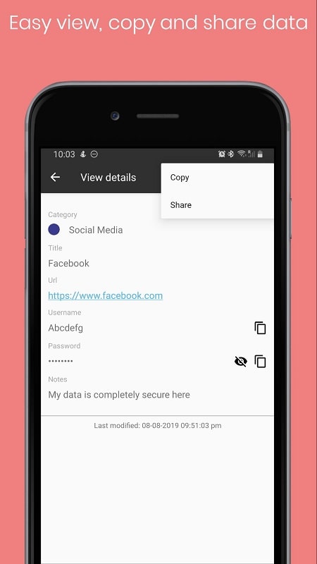 Personal Vault PRO APK - screenshot 2