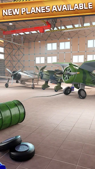 Idle Planes: Air Force Squad - screenshot 1