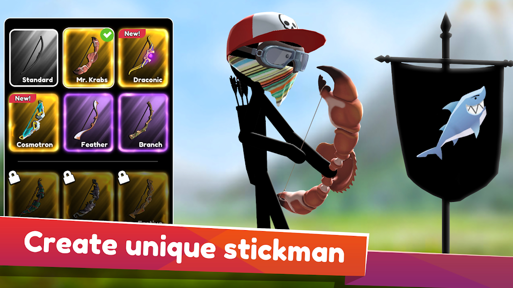 Stickman Archer Online - screenshot 20