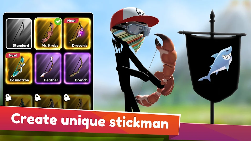 Stickman Archer Online - screenshot 7