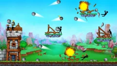 The Catapult — King of Mining Epic Stickman Castle - screenshot 3
