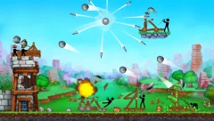 The Catapult — King of Mining Epic Stickman Castle - screenshot 4