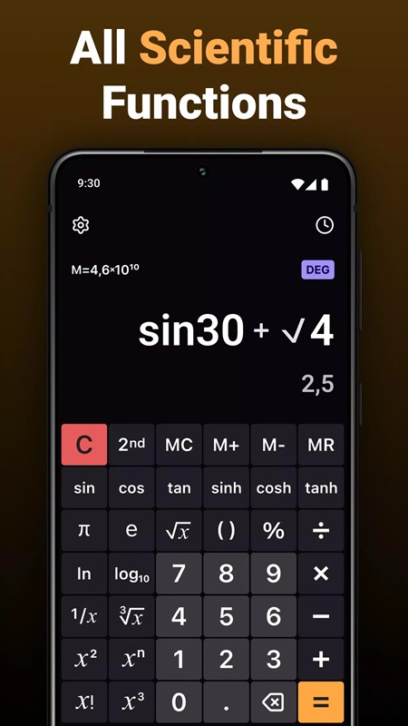 Calculator One APK - screenshot 2