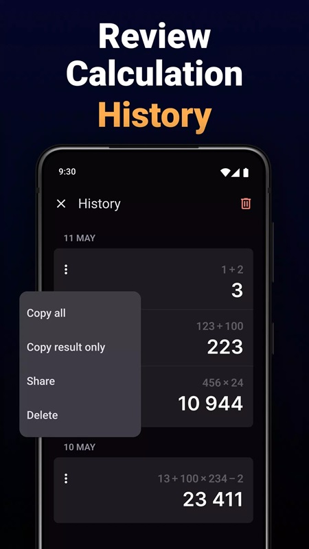 Calculator One APK - screenshot 5