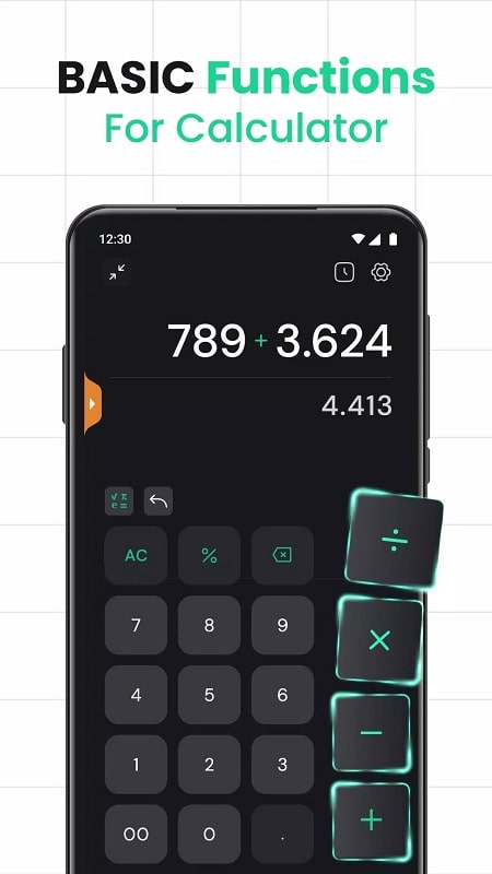 Basic Calculator APK - screenshot 2