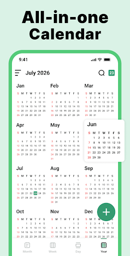 Calendar 2026 - screenshot 1