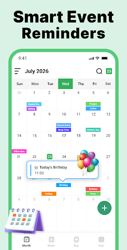 Calendar 2026 - screenshot 2