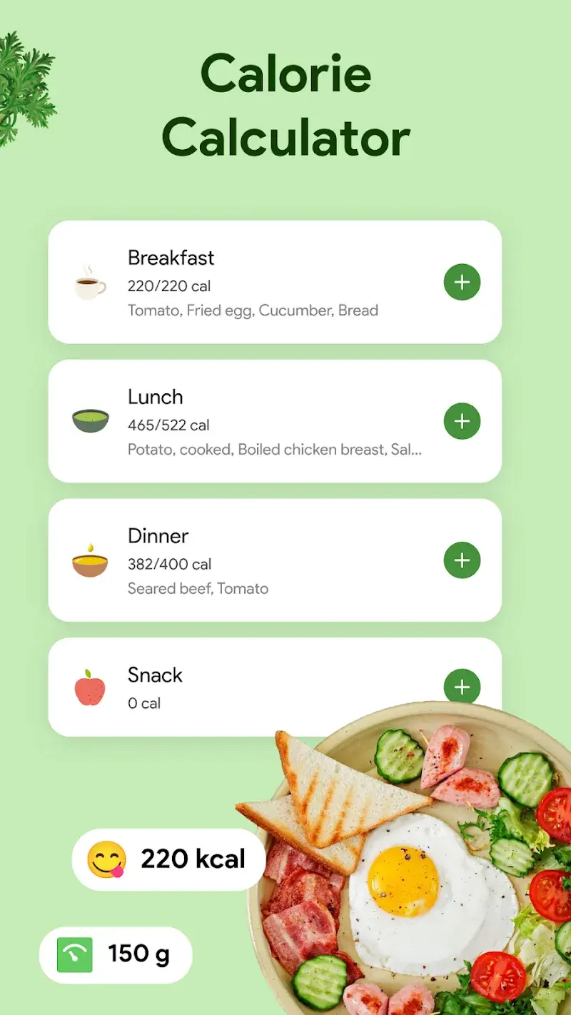 Calorie Counter Food Tracker - screenshot 3