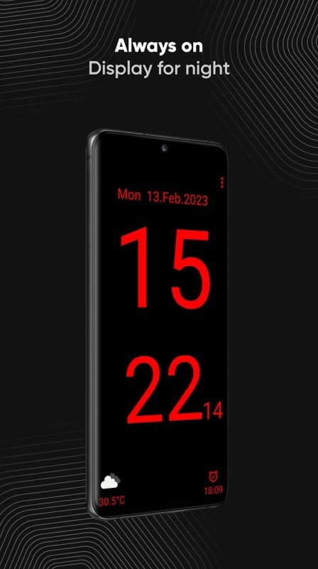 Huge Digital Clock APK - screenshot 4