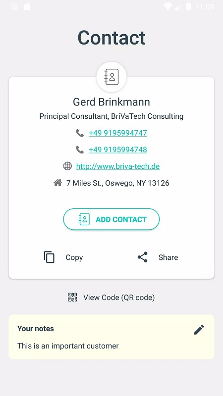 QR Code &amp; Barcode Scanner APK - screenshot 2