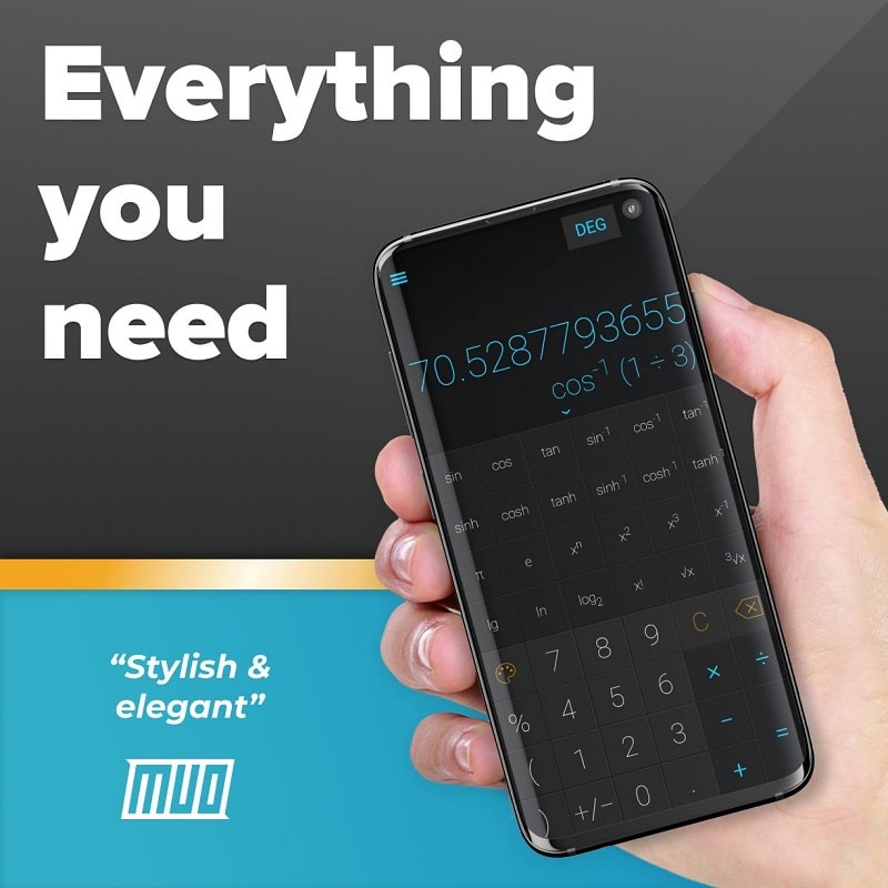 Stylish Calculator – CALCU APK - screenshot 2