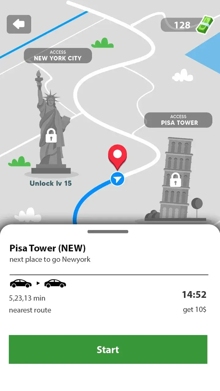 Car Driving Taxi Game - screenshot 3