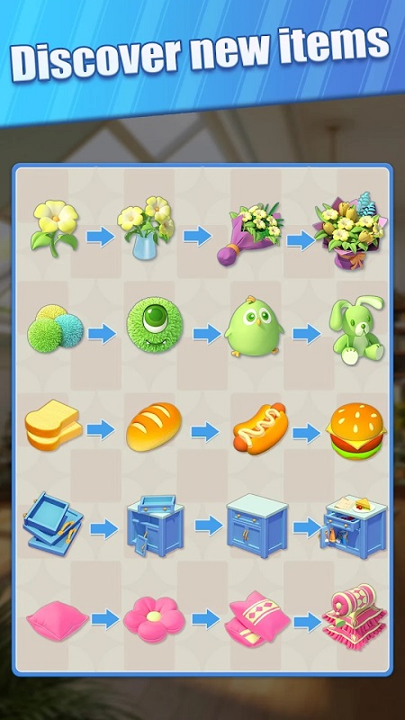 Happy Merge Home APK - screenshot 1