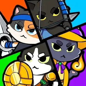 Cat Squad Dinner Defense MOD APK icon