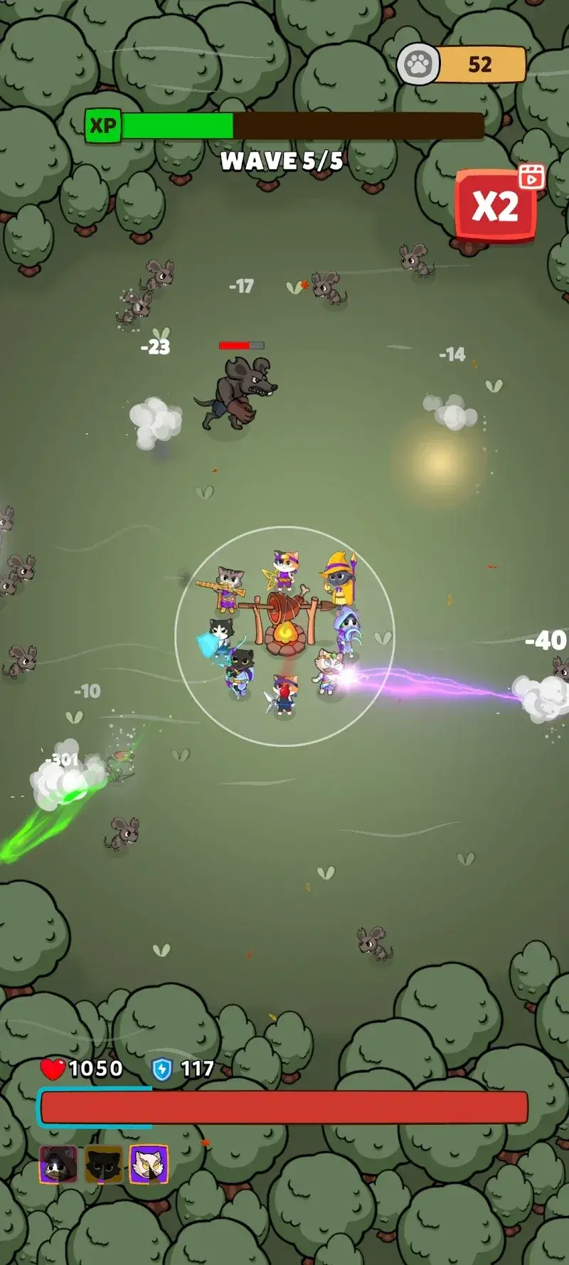 Cat Squad Dinner Defense - screenshot 4