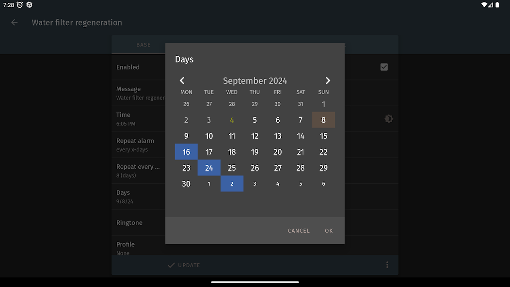 Alarm clock PRO - screenshot 9