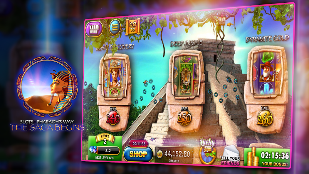 Slots - Pharaoh's Way - screenshot 5