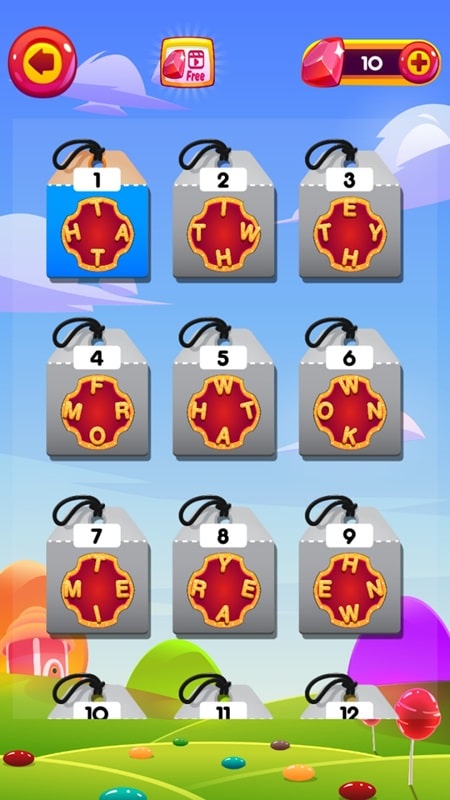 Candy Word Connect APK - screenshot 5