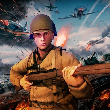 World War II FPS Shooting : Heroes of War - app icon
