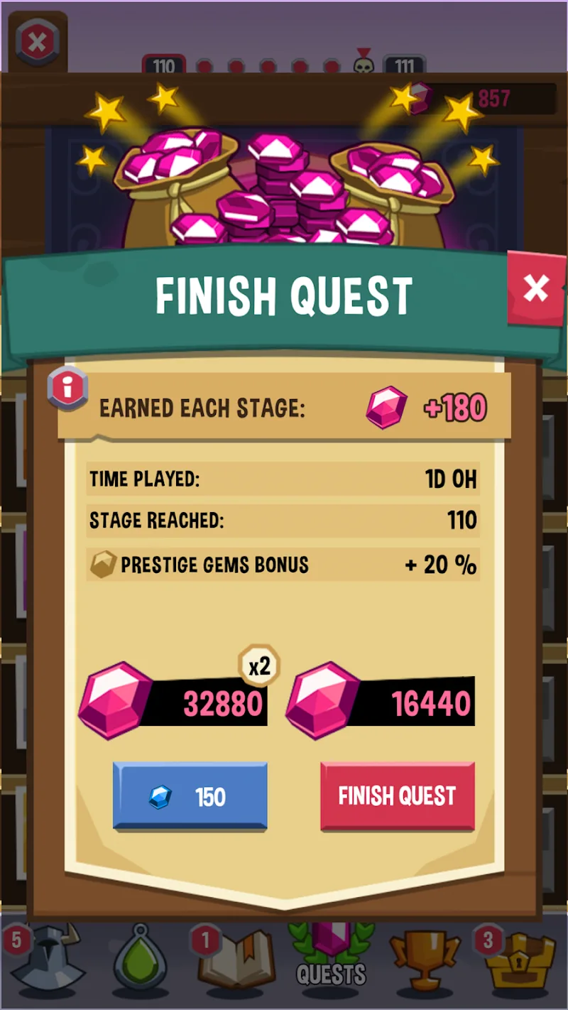 Idle Quest Heroes - screenshot 5