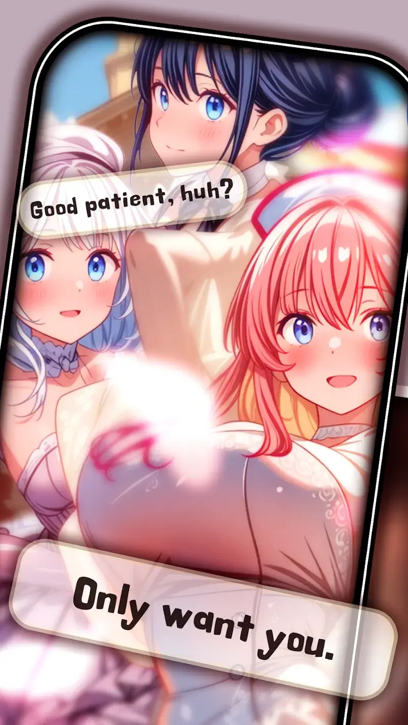 Anime Girlfriend Nurse Harem - screenshot 4