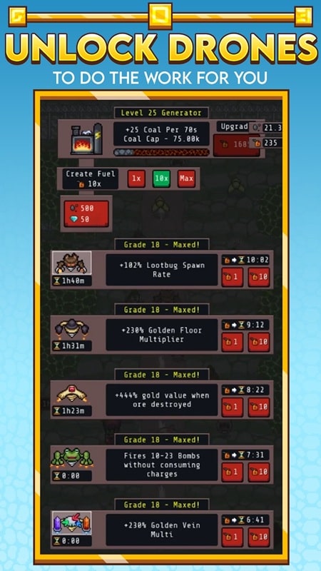 Idle Obelisk Miner APK - screenshot 4