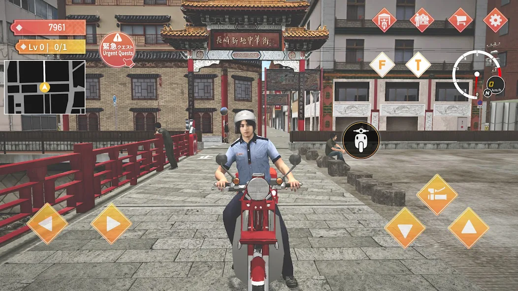 Japan Postman Moto Simulator - screenshot 5