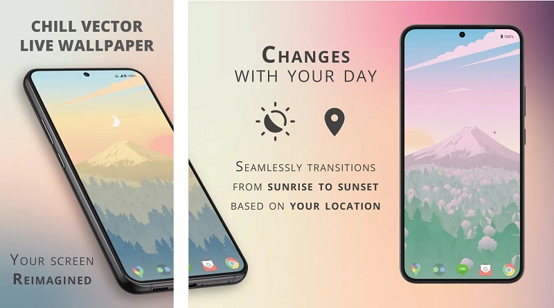 Chill Vector Live Wallpaper APK - app icon