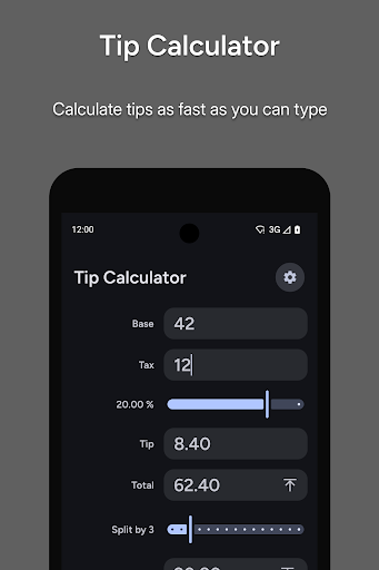 Tip Calculator - screenshot 1