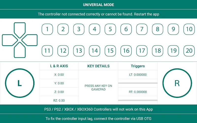 GamePad Tester - screenshot 6