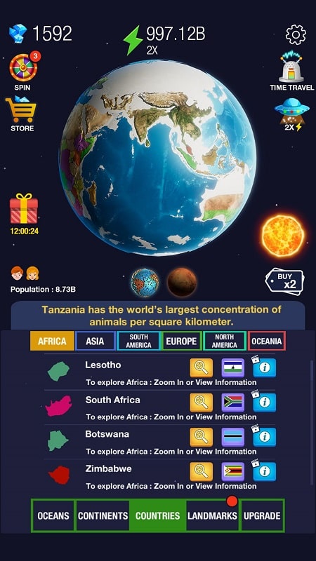 Idle World ! APK - screenshot 1