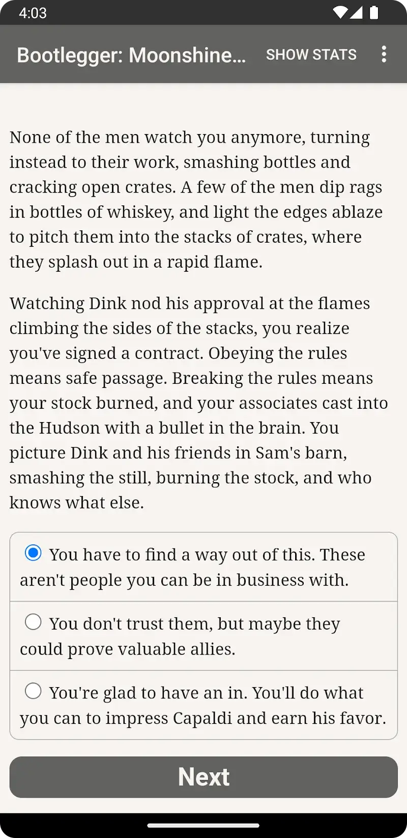 Bootlegger Moonshine Empire - screenshot 5