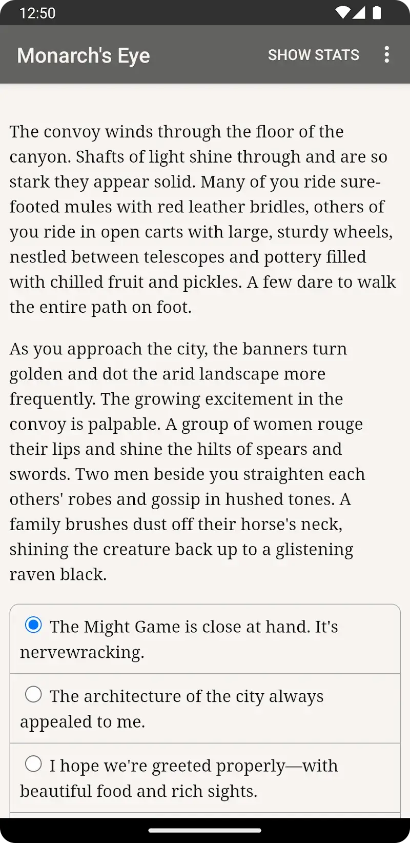 Games of the Monarch's Eye - screenshot 5