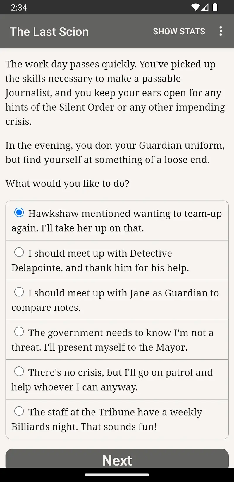 The Last Scion - screenshot 2