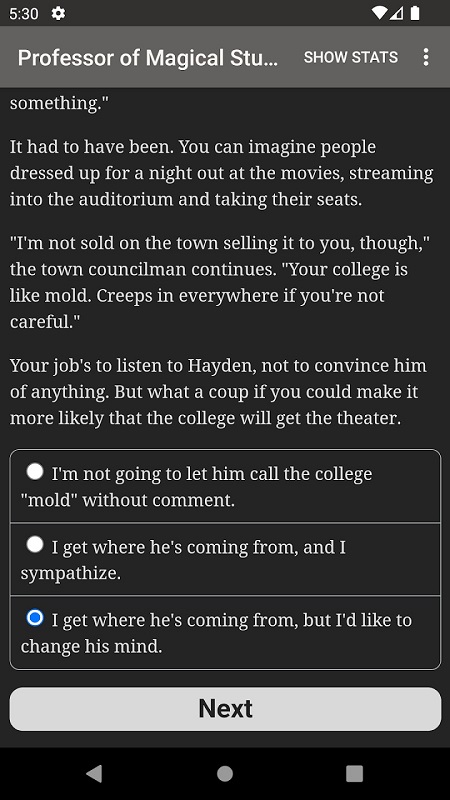 Professor of Magical Studies APK - screenshot 5