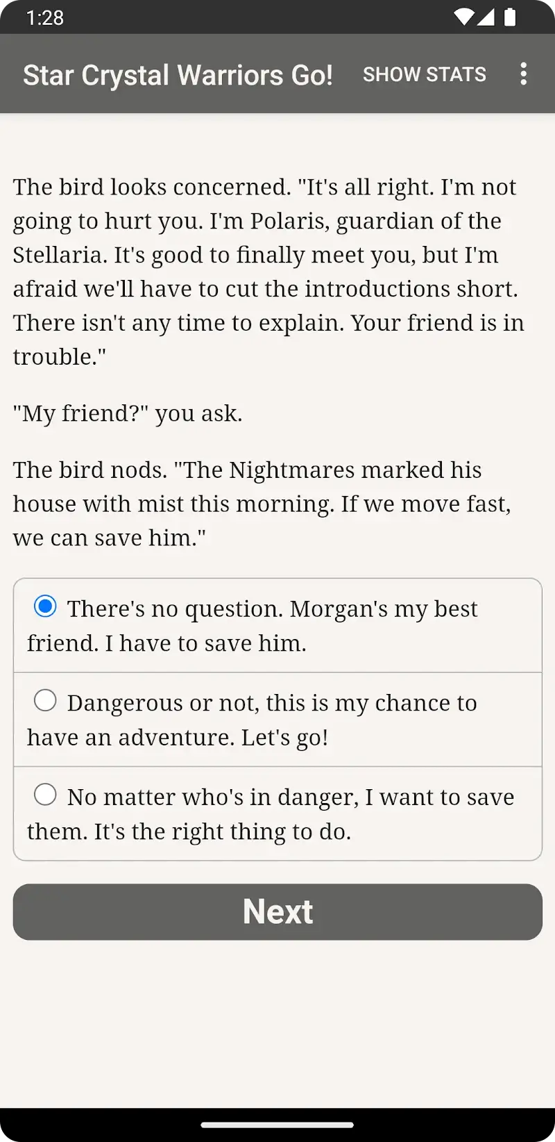 Star Crystal Warriors Go! - screenshot 2