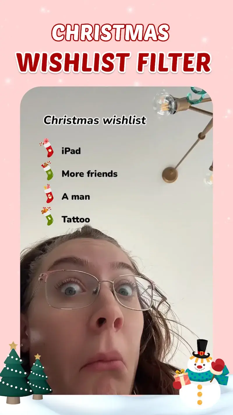 XmasAI Makeup Filter App - screenshot 1