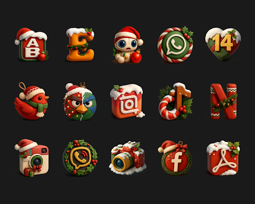 Christmas Fun Icon Pack - screenshot 4