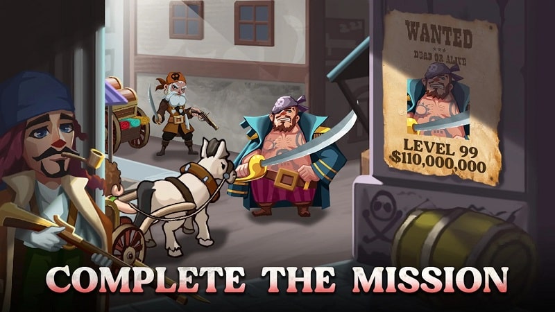 Idle Pirate – Deep Sea Tycoon APK - screenshot 1