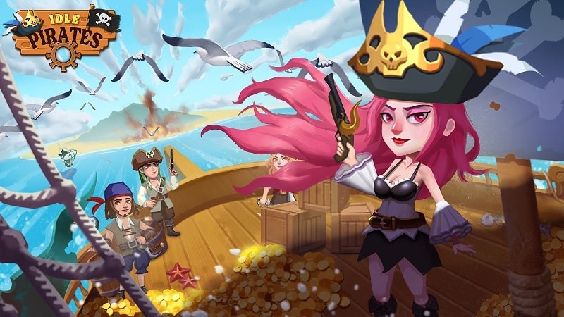 Idle Pirate – Endless Treasure APK MOD APK icon