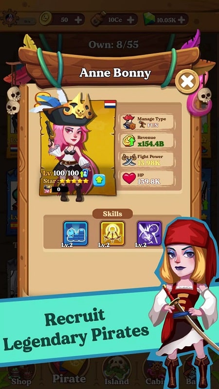 Idle Pirate – Endless Treasure APK - screenshot 5