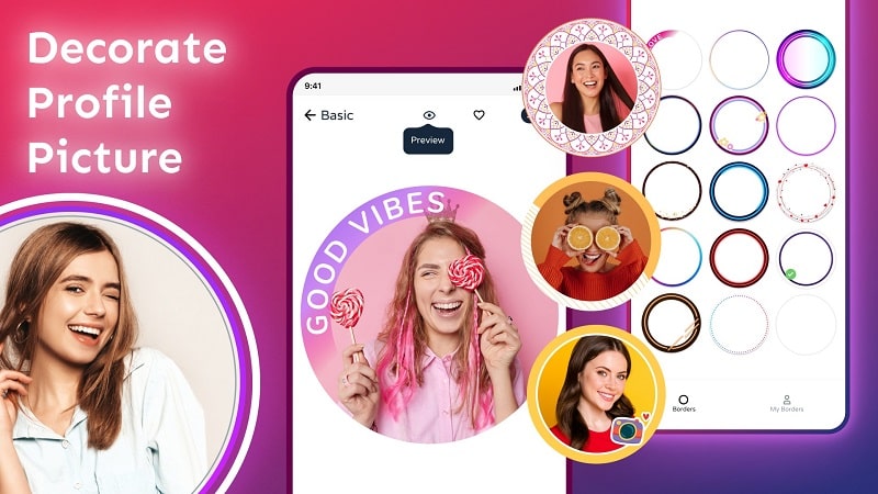 Profile Picture Border Frame APK MOD APK icon