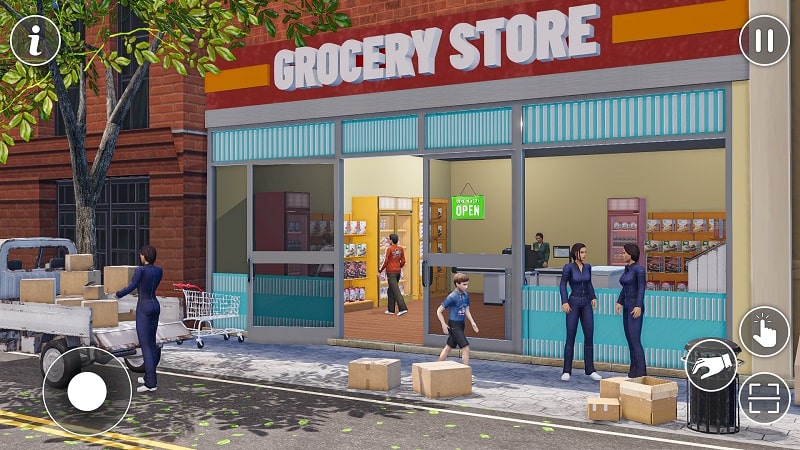 Supermarket Cashier Games 3D APK - app icon