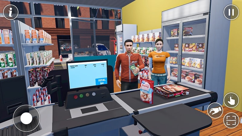 Supermarket Cashier Games 3D APK - screenshot 1